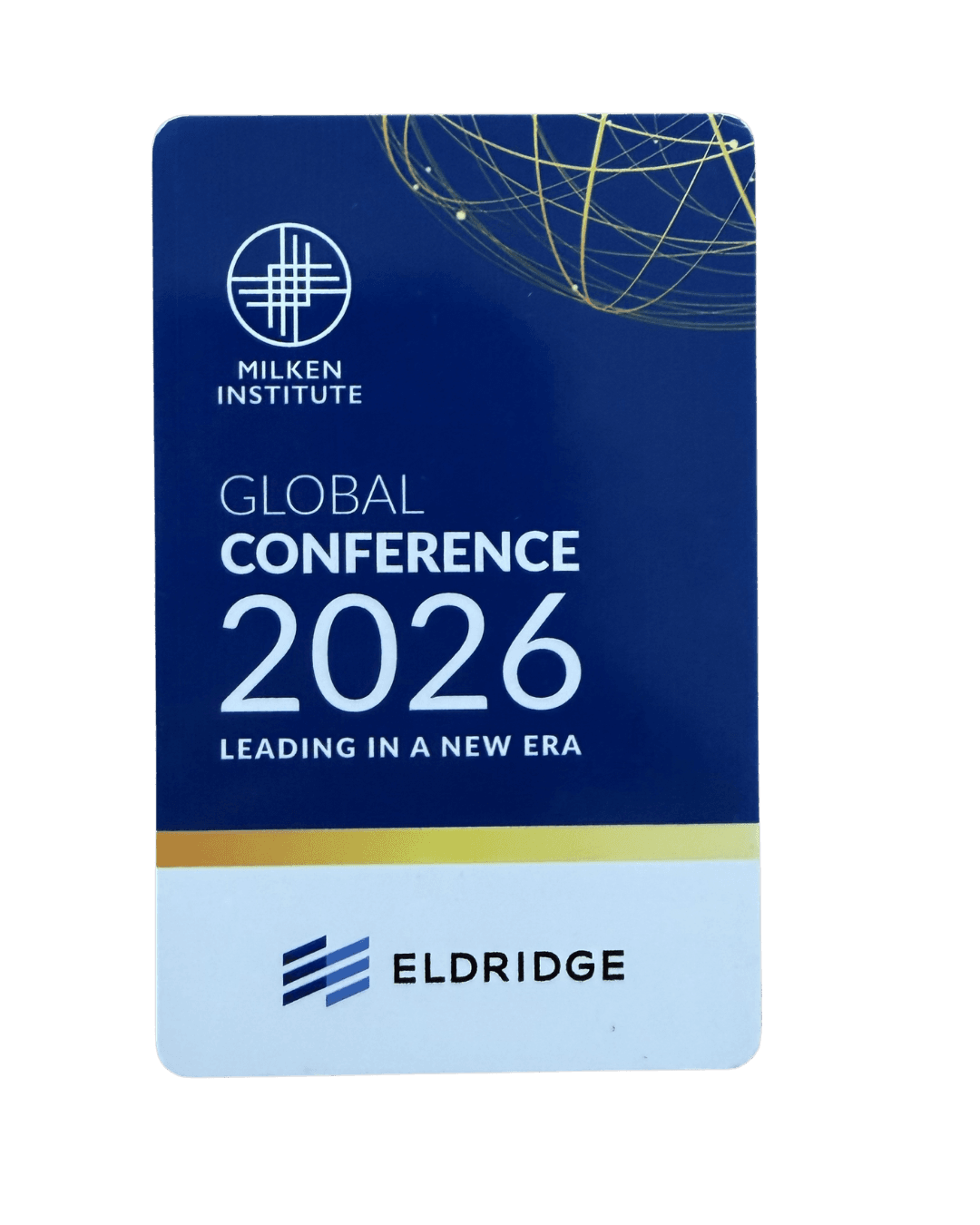 Milken Institute badge